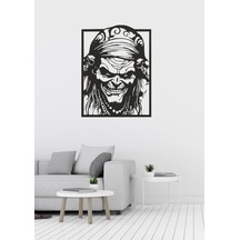 Voodoo People Figürlü Dekoratif Metal Duvar Süsü