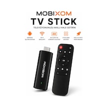 Android Tv Stick 4k Ultra Hd Wifi Smart Tv Stick Kumandalı Hdmı Medya Oynatıcı