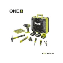 Ryobi RPD18-2C20TAH Akülü Çok Amaçlı Set - 5133005813 Ryobi RPD18-2C20TAH Akülü Çok Amaçlı Set - 5133005813