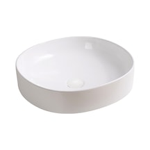 Ey-4711 Tezgah Üstü Lavabo Parlak Beyaz