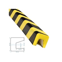 Puffyguard Profil Koruyucu V - Model V - 1 Metre 5x5cm Dış - 50x50x30x20x30mm