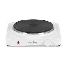 Simfer HP1500W Beyaz Hot Plate Tek Gözü Elektrikli Ocak