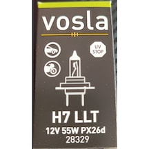 Vosla H7 12v 55w Halogen Far Ampülü Longlife Uzun Ömürlü