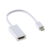 Mini Ekran Portu Hdmı Adaptörü Mini Dp Thunderbolt Hdmı Dönüştürücü Macbook Pro Macbook Air Mac Mini Microsoft Surface Pro 3/4 Vs. İle Uyumlu Beyaz