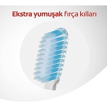 Mikro İnce Gelişmiş Derin Temizlik Ekstra Yumuşak Diş Fırçası Asorti Açık Ahşap
