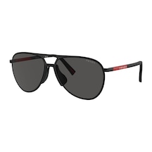 Prada Sport 0ps 53zs 1bo06f 59 Erkek Güneş Gözlüğü Altın - Beyaz