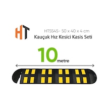 Kauçuk Hız Kesici Kasis Seti 50 X 40 X 4 Cm - Eko - 10 Metre