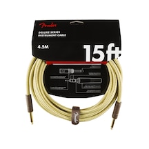 Fender Deluxe Series Instrument Cable Tweed - 4.5 Metre Enstrüman
