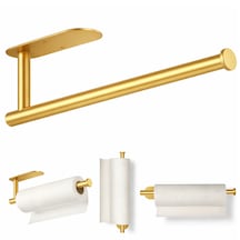 Microcase Çok Amaçlı Mutfak Banyo Tuvalet Paslanmaz Çelik Kağıt Havluluk Al5447 Gold