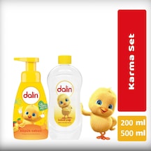 Dalin Bebe Yağı 500 ML + Dalin Mango ve Portakal Kokulu Köpük Sabun 200 ML