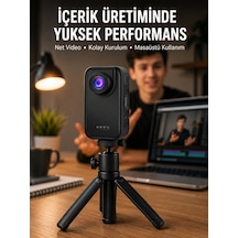 Günlük Kullanıma Uygun Mini Video Kamera Vlog Çekimleri İçin Yeni Nesil - Lisinya