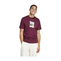 Adidas M All Day I Tee Erkek Günlük Tişört Is9045 Kırmızı Is9045