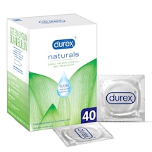 Durex Naturals Prezervatif 40'lı