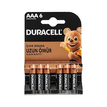Hubrendy Sh Duracell Basic İnce Aaa Kalem Pil 6'lı
