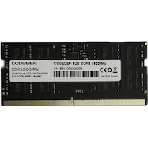Codegen CDG-NBD538400/8G 8 GB DDR5 4800 MHz Notebook Ram