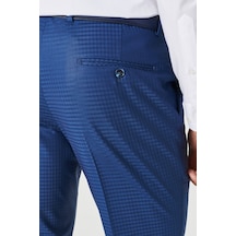 AC&Co / Altınyıldız Classics Erkek Mavı Eksta Slim Fit Dar Kesim Mono Yaka Kareli Mavi Takım Elbise Mavi AC&Co / Altınyıldız Classics Erkek Mavı Eksta Slim Fit Dar Kesim Mono Yaka Kareli Mavi Takım Elbise Mavi