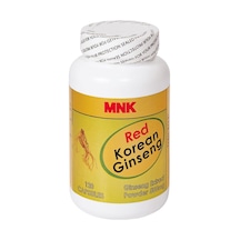 Mnk Korean Red Ginseng 120 Kapsül Kore Kirmizi Ginseng