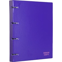 Önder Raınbow Colors 4 Halkalı Pvc Mor 122-22 Çok Renkli