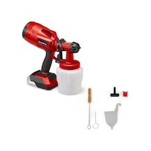 Akülü Sprey Boya Sistemi, 18 V, 650 Ml/dk Püskürtme Kapasitesi, 800 Ml Boya Haznesi