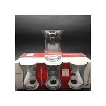 62511 Ajda Çay Bardağı 160 Cc Sade 6 Lı Orjin. Kutuludur Beyaz