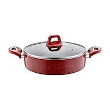 Kah Kiremit Kısa 26cm Tencere Teflon