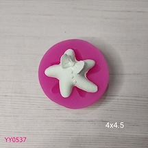 Yy0537 Papyonlu Yıldız Silikon Kalıp