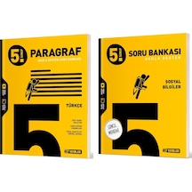 Hız 2025 5. Sınıf Paragraf + Sosyal Bilgiler Soru Seti 2 Kitap