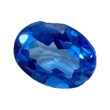 Faset Kesim Doğal Mavi Safir Taşı 1,4 Karat S038