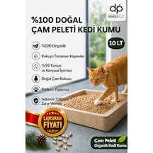 Denizli Pelet %100 Doğal Çam Peleti Kedi Kumu 5 Kg 10 Lt