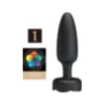 Odins Shop Usb'den Manyetik Şarjlı 10 Farklı Titreşimli İleri Geri Hareketli 5 Led Işıklı Silikon Anal Plug - Tarion