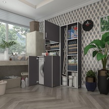 Kenzlife Çamaşır Makinesi Dolabı Kasparovsüpürge Gri 180 126 55-20 Banyo Kapaklı Arkalıksız Çok Renkli Kenzlife Çamaşır Makinesi Dolabı Kasparovsüpürge Gri 180 126 55-20 Banyo Kapaklı Arkalıksız Çok Renkli