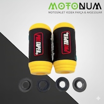 Mondial Mh Drift 125 Protaper Ön Teker Muhafaza Takozu-sarı-ma02199