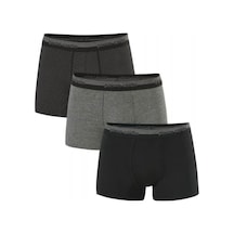 Pierre Cardin Erkek 3 Lü Boxer Seti Siyah