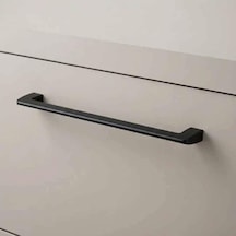 System Mobilya Kulbu Siyah Renk 320mm Kulp Sy6518 0320 Al6 Çok Renkli