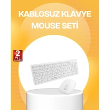 Kablosuz Klavye Mouse Takımı - Ergonomik, Sessiz Ve Enerji Tasarruflu Diğer