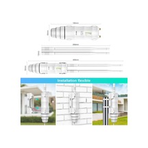 Wavlink Ac600 Wifi Amplifikatörü/güçlü Açık Hava Wifi Tekrarlayıcısı Poe/çift Bant 2.4+5g/2 Uzun Menzilli Wifi Antenini Destekler