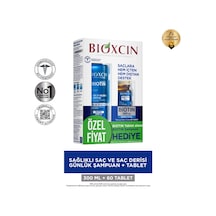 Bioxcin Biotin Saç Bakım Seti – Dökülme Karşıtı Şampuan 300 ml + Biotin Tablet 60’lı – Saç Sağlığı İçin