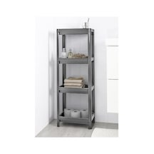 4 Katlı Plastik Organizer - Banyo Ve Mutfak İçin Kolay Montaj Aahşap