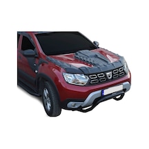 2018-2024 Dacia Duster Dragon Kaput Koruma Kaplama Rüzgarlık 3 Parça Set İthal Premium Tasarım