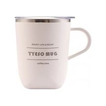Tyeso Cubic Mug Vakumlu Paslanmaz Çelik Termal Kapaklı 300 ML