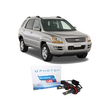 Kia Sportage Led Xenon Uzun + Kısa Far Ampulü H4 Ultimate Yeni Seri Beyaz 2004-2008