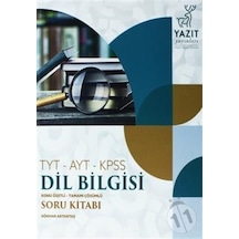Yazıt Yks Tyt-Ayt-Kpss Dil Bilgisi Konu Özetli Tamamı Çözümlü