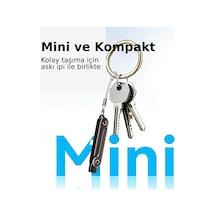 Katlanabilir Standlı Type-c To Type-c Adaptör Taşınabilir Mini Dock Şarj Ve Veri Dönüştürücü Anahtarlık Tasarım 240w Hızlı Şarj Destekli
