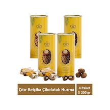 Çıtır Belçika Çikolatalı Hurma Crispy Choco Dates 200 Gr X 4 Adet