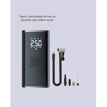 12v Uyumlu Çok İşlevli Akıllı Araç Lastik Pompası Yeni Nesil Cn