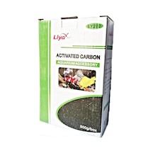Liya Aktif Karbon Akvaryum Filtre Malzemesi Fileli 500 G