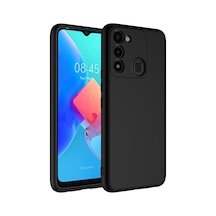 Kilifone - Tecno Uyumlu Spark 8c - Kılıf İçi Kadife Koruyucu Mara Lansman Kapak - Siyah
