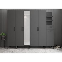 Açelya Portmanto Vestiyer M7-210 Cm Füme Açelya Portmanto Vestiyer M7-210 Cm Füme