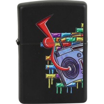 Zippo Çakmak Boom Box Grafitti Design