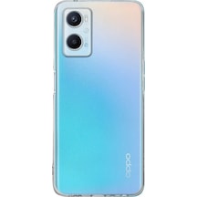 Oppo A76 1mm Süper Silikon Şeffaf Kılıf